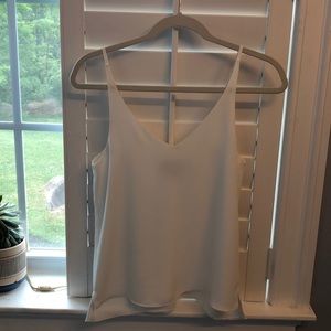 Dressy White Tank Top from Top Shop—size 2